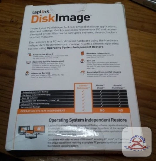 Laplink DiskImage Advanced Backup and Recovery - New in Retail Box - Image 2 of 2