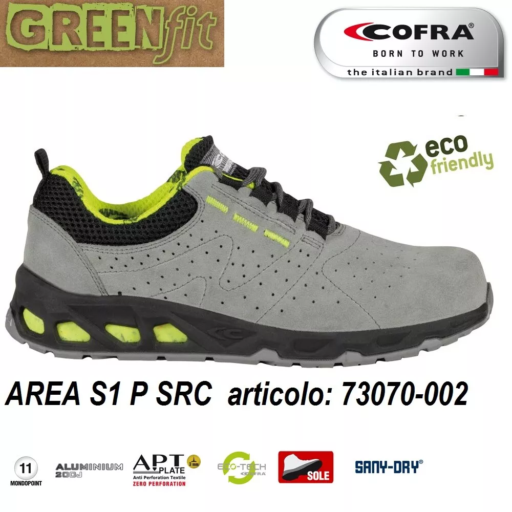 Scarpa antinfortunistica Cofra AREA S1 P SRC scarpe pelle