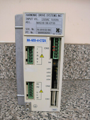 Harmonic Drive Systems HA-655-4-CT2A AC Servo Drive 200VAC Used Free Shipping