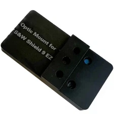 Smith Wesson MP 380 Shield EZ Optic Mount Plate For Vortex DEFENDER-CCW red dot