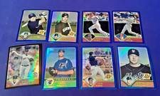 8 2003 TOPPS CHROME REFRACTORS W/BLACK #/199 5 TRADED +2 TIM WAKEFIELD JD DREW