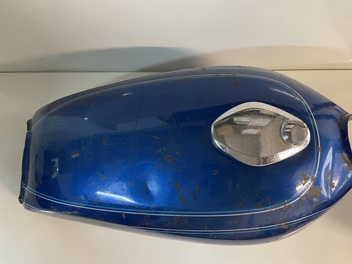 KAWASAKI KZ400 KZ 400 1975-1977 Gas Fuel Petrol Tank Blue OEM - Picture 2 of 5