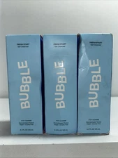 3 New Bubble Fresh Start Gel Cleanser 4.2 Oz Each, Damaged Box 