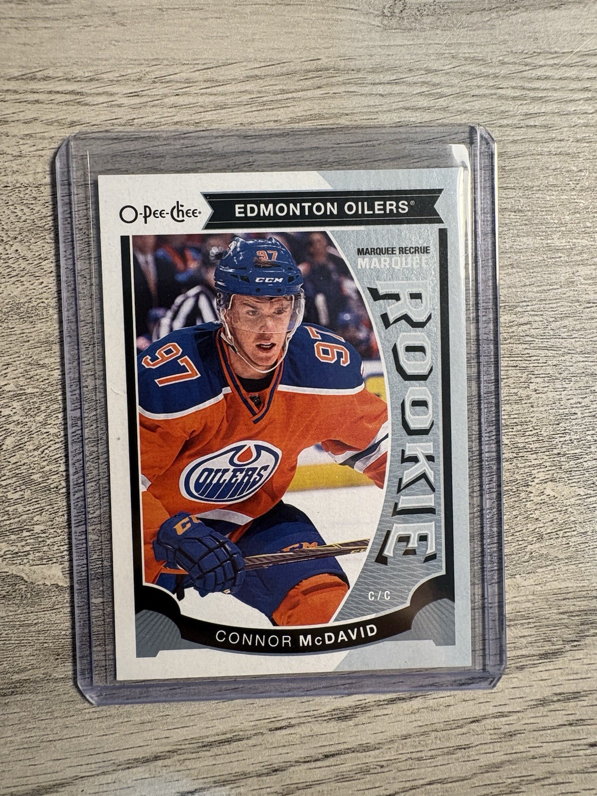 2015-16 O PEE CHEE CONNOR McDAVID RC MARQUEE ROOKIE U11 OPC Upper Deck Oilers