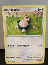 Snorlax 109/159 Rare Pokemon Crown Zenith