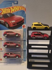 Hot Wheels 92 HONDA CIVIC EG LOT OF 5