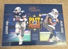 2005 Donruss Classics - Past & Present Tony Dorsett, Julius Jones #PP-7 /1000