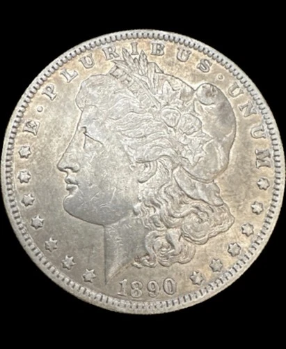 1890-CC Morgan Silver Dollar, VG+ Condition, Affordable Carson City Morgan