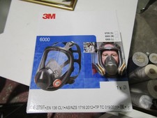 3M 6000 Series Full Face Respirator Mask 6800 Size MEDIUM  Brand New