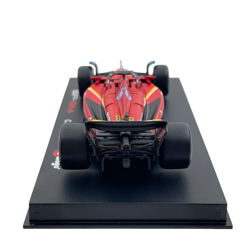 Modellino F1 Bburago 1/43 Signature Ferrari SF-24 Charles Leclerc #16 Winner ... - Immagine 4 di 4