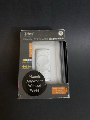 GE CYNC Dimmer + Color Control Smart Switch/Keypad - Wireless Battery Powered