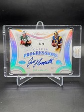 2025 Panini Flawless Joe Namath /20 Career Progressions Auto #CP-JNH NB1