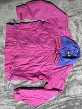 VTG Columbia Womens Medium 80s 90s Ski Jacket Bright Pink Purple Bugaboo