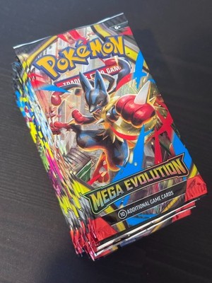 Pokemon TCG Mega Evolution [ME01] Sealed Booster Pack Lot of 15