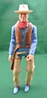 Marx Johnny West J W A Quick Draw  Action figure