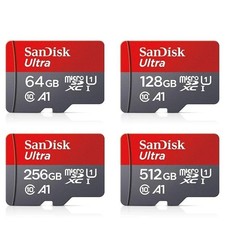 SanDisk Ultra Micro SD 64GB 128GB Class 10 Fast Memory Card