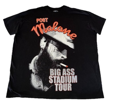 Post Malone T Shirt Dress One Size Big Ass Stadium Tour Oversized NEW *flaw
