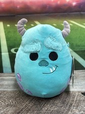 Squishmallows 8" Sulley Plush Disney Pixar Monsters Inc KellyToy New with Tag
