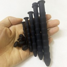 Male Penis Urethral Enlarger Stretcher Sounding Enhancer Dilator Rod Plug BDSM