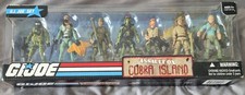 Assault on Cobra Island 7 Pack G.I. JOE COBRA 25th Anniversary Set NEW MIB