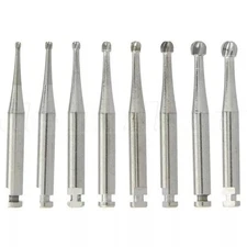 Round Carbide Burs for Slow Speed Latch RA (Choose Your Size / Qty) 22mm