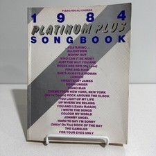 1984 Platinum Plus Song Book Piano/Vocal/Chor...