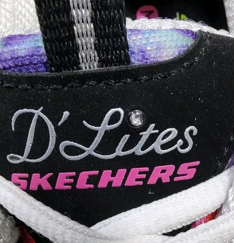 Sketchers Women’s D’Lites Summer Fiesta Athletic Sneakers Women's Size 9.5 - Picture 9 of 12