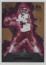 2023 Wild Card MATTE SP Promo Rookie Heat Gold & Pink 3/3 Jake Haener s5q. rookie card picture