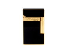 S.T. Zapalniczka Dupont Line 2 Chinalack Czarne żółte złoto Ref.016884 Pełny zestaw