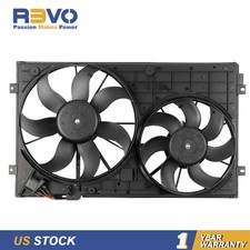 Radiator Cooling Fan Assembly For 2006-2019 Vw Jetta Passat Golf Tiguan Beetle Radiator Cooling Fan Assembly For 2006-2019 Vw Jetta Passat Golf Tiguan Beetle