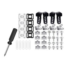 61 Pcs Screws Nuts Wahsers Hockey Helmet Repair Buckle Hardware Kit Spare Parts