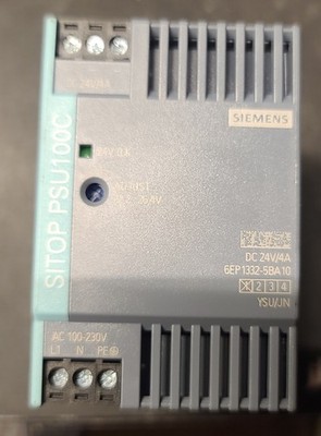 Siemens SITOP PSU100C Power Supply 6EP1332-5BA10 100/230vac - USED