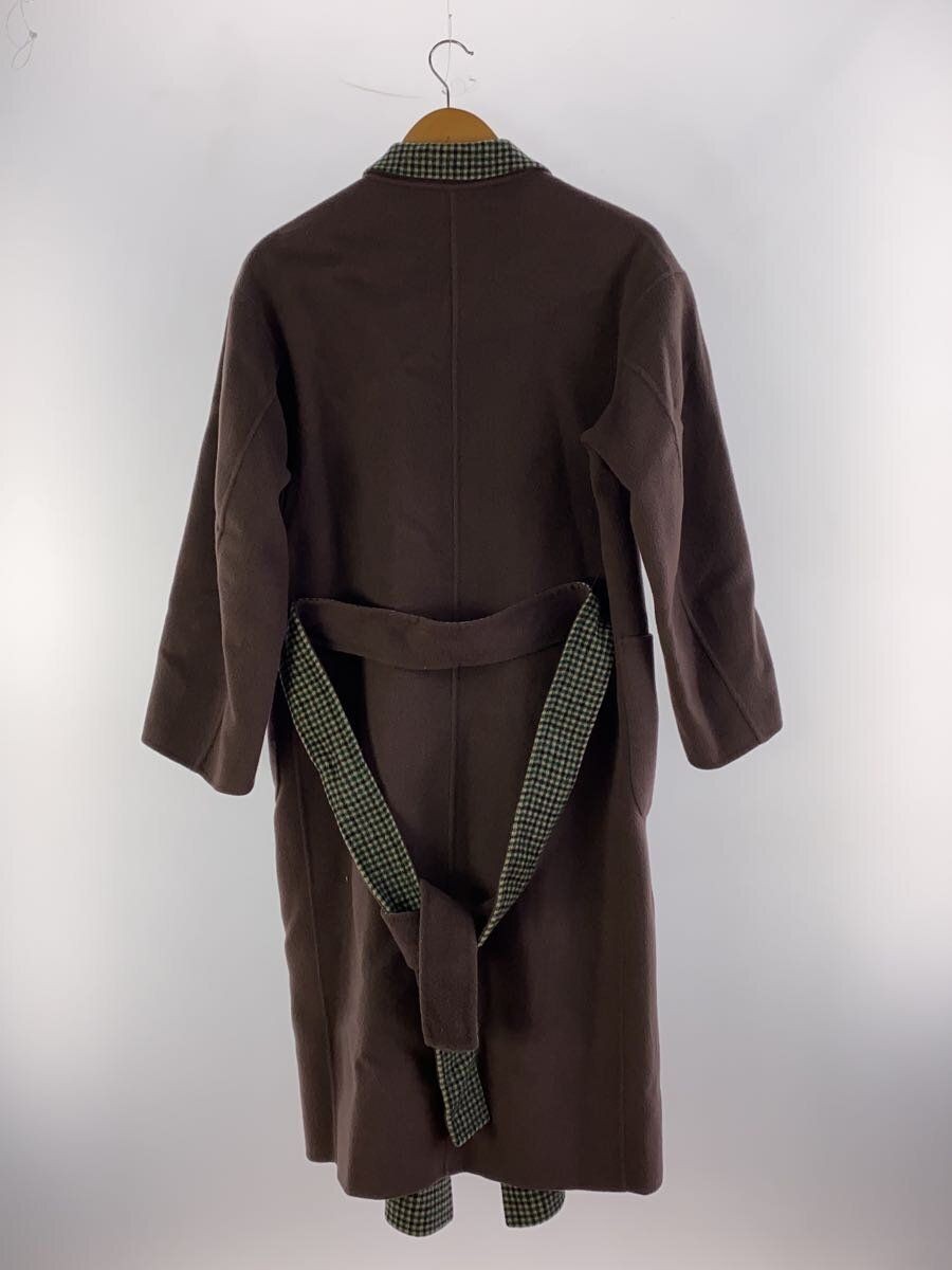 ALTRA UNITED ARROWS altro cappotto 34 lana marrone tinta unita 8625 104 0141