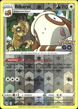 Bibarel 060/078 Pokemon GO Reverse Holo C NM Pokémon — English