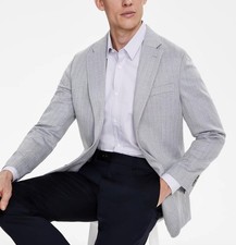 Tommy Hilfiger Mens Modern Fit Herringbone Sport Coat 42 L NEW 295 GENE1AIK0030
