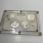 1965 Canada Silver Dollar Type Set - Pointed & Blunt 5 - Small & Large Beads