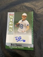 Dave Thomas 2006 Bowman Signs Of The Future Autograph SF-DT New England Patriots