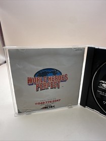 SNK NEO GEO CD World Heroes Japan NEOGEO Game US Seller