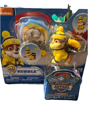 New Paw Patrol Nickelodeon The Great Snow Rescue RUBBLE