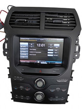 12 Ford Explorer MyFord Touch Radio Climate Control Bezel Screen SYNC 3PC BB5T18
