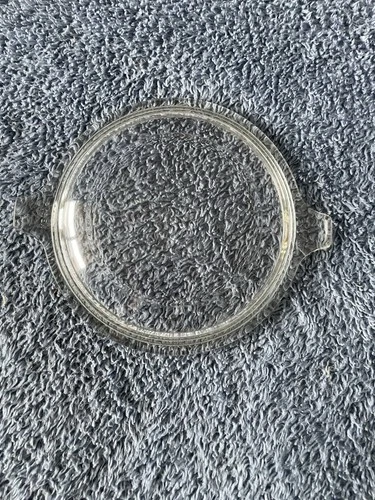 Vintage Pyrex 681-C Replacement Clear Glass Lid with Tabs 681C 5