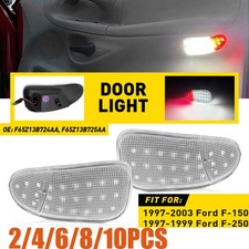Fit Ford F-150 1997-2003 F-250 1997-1999 Red&White LED Door Courtesy Lights2-10x