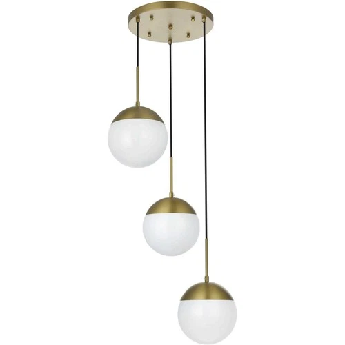 Living District LD6068SG Eclipse Pendant Satin Gold - Picture 7 of 9