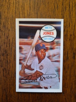 1970 Kelloggs CLEON JONES  #3 NM-NM+ NO CRACKS