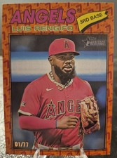 LUIS RENGIFO  2026 Topps Heritage #149  COLOR OF THE YEAR  1/77  Bookend