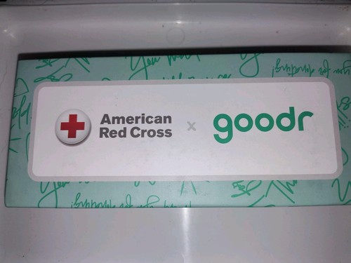 Occhiali da sole polarizzati American Red Cross Goodr donatore di sangue "Just My Type" NUOVI