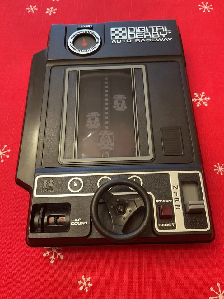 Juego De Colección TOMY Digital Derby Auto Raceway Excelente Estado Funcionando con Video Foto 4 de 4