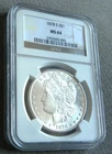 1878 S MORGAN SILVER DOLLAR ~ NGC MS64 ~ A BRIGHT BEAUTY