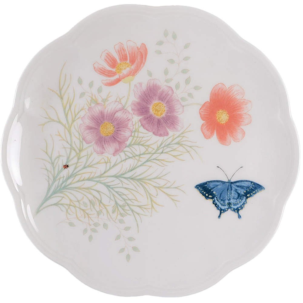 Lenox Butterfly Meadow Flutter Accent Salad Plate 11435157