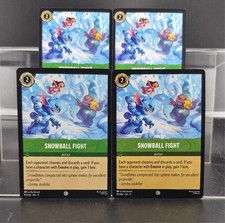 Disney Lorcana Snowball Fight 95/204 Winterspell Common 4 Cards